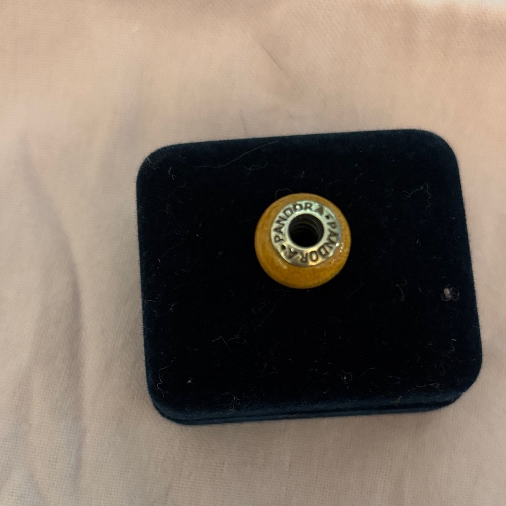 Pandora Golden Charm Bead